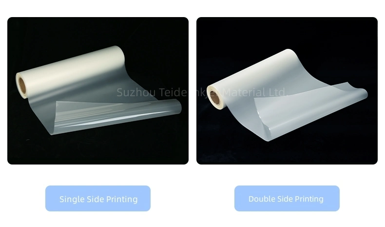 2022 Double Side Matte Dtf Film Hot Peel Heat Transfer Film Pet Film Dtf 60cm 100m Prints for T Shirts Clothing